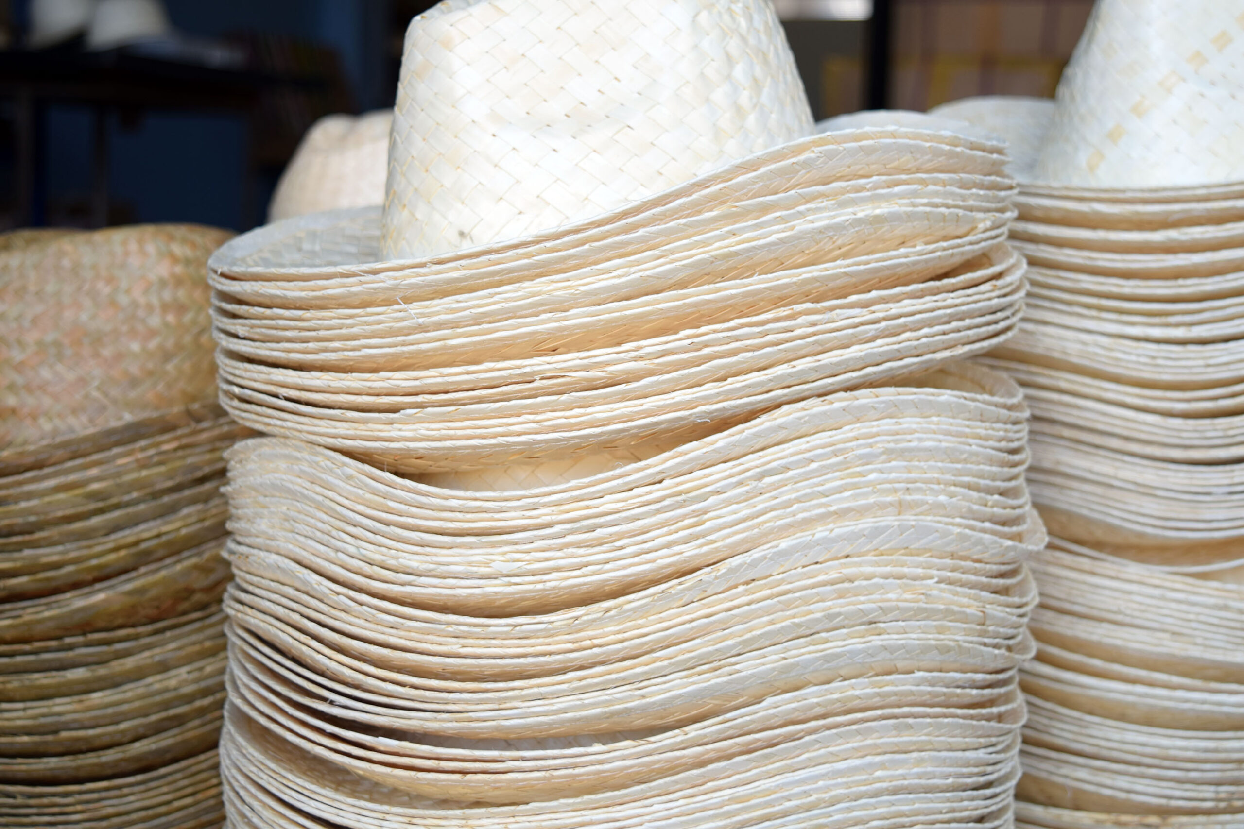 sombreros de paja